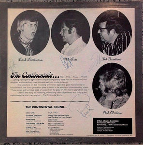 Western Continentals - The Continental Sound (Vinyl) (VG+, VG+)