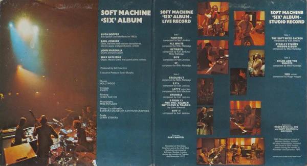 Soft Machine - Six (Vinyl) (VG+, VG+)