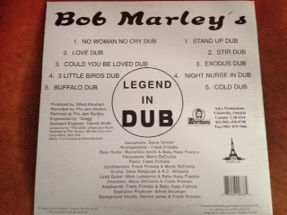 Various - Bob Marley's Legend In Dub (Vinyl) (M, NM or M-)