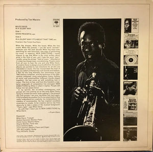 Miles Davis - In A Silent Way (Vinyl) (VG+, VG)
