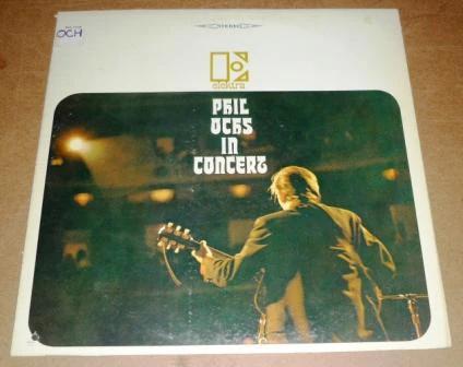 Phil Ochs - In Concert (Vinyl) (NM or M-, VG+)