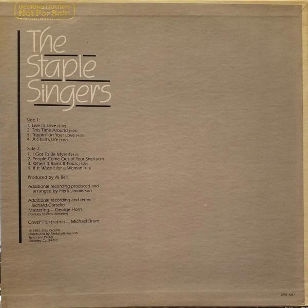 The Staple Singers Featuring Mavis Staples - This Time Around (Vinyl) (VG+, VG)