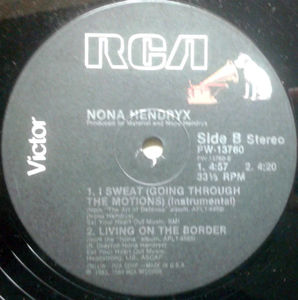 Nona Hendryx - I Sweat (Going Through The Motions) (Vinyl) (NM or M-, Generic)