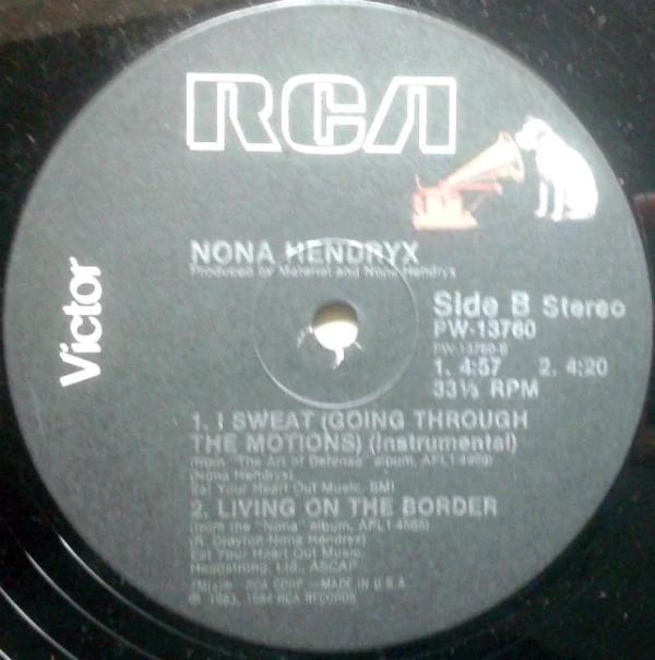 Nona Hendryx - I Sweat (Going Through The Motions) (Vinyl) (NM or M-, Generic)
