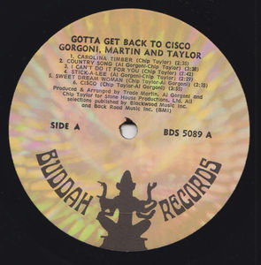 Al Gorgoni / Trade Martin And Chip Taylor - Gotta Get Back To Cisco (Vinyl) (M, VG+)