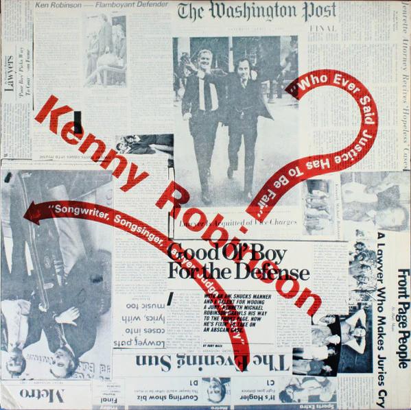 Kenny Robinson  - Who Ever Said Justice Has To Be Fair (Vinyl) (NM or M-, VG+)