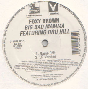 Foxy Brown - Big Bad Mamma (Vinyl) (VG+, Generic)