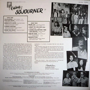 The Catalysts  - Covenant Players Present Sojourner (Vinyl) (VG+, VG+)
