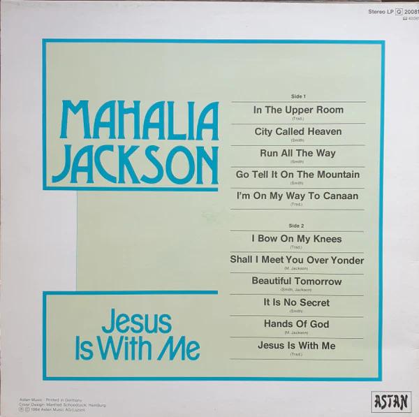 Mahalia Jackson - Jesus Is With Me (Vinyl) (VG, VG)