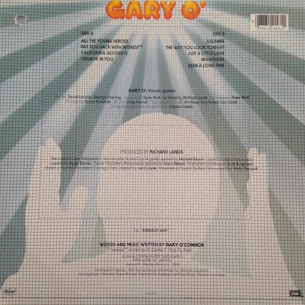 Gary O'Connor - Gary O' (Vinyl) (NM or M-, VG)