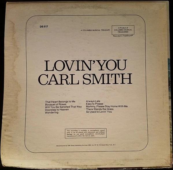 Carl Smith  - Lovin' You (Vinyl) (VG, VG)
