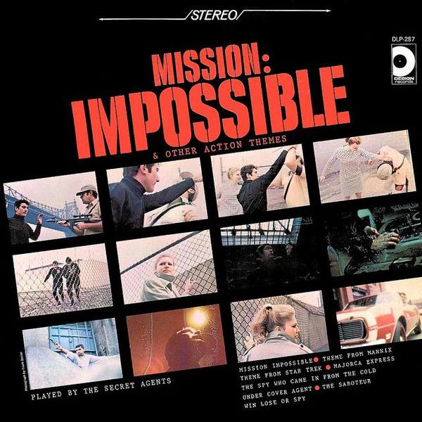 The Secret Agents - Mission: Impossible & Other Action Themes (Vinyl) (VG, VG)