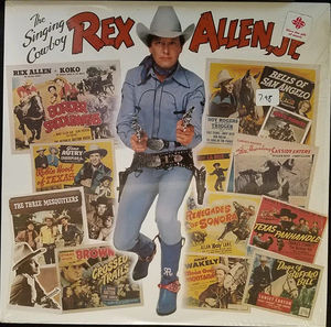 Rex Allen Jr. - The Singing Cowboy (Vinyl) (VG, VG)