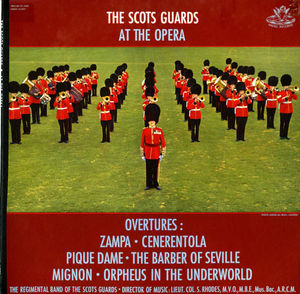The Regimental Band Of The Scots Guards - At The Opera (Vinyl) (VG, VG)