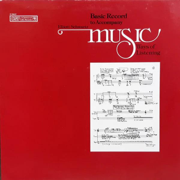 Various - Basic Record To Accompany Music, Ways Of Listening (Vinyl) (VG, VG)