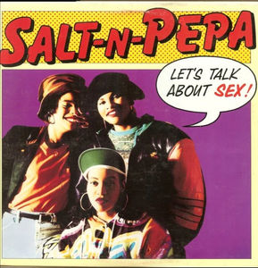 Salt 'N' Pepa - Let's Talk About Sex! (Vinyl) (VG, VG)
