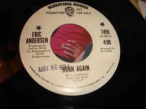 Eric Andersen  - Born Again / Rocky Mountain Red (Vinyl) (VG+, Generic)
