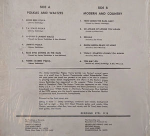 Jimmy Soldridge And The Fabulous Happy Yanks - Play Music For You (Vinyl) (VG+, VG)