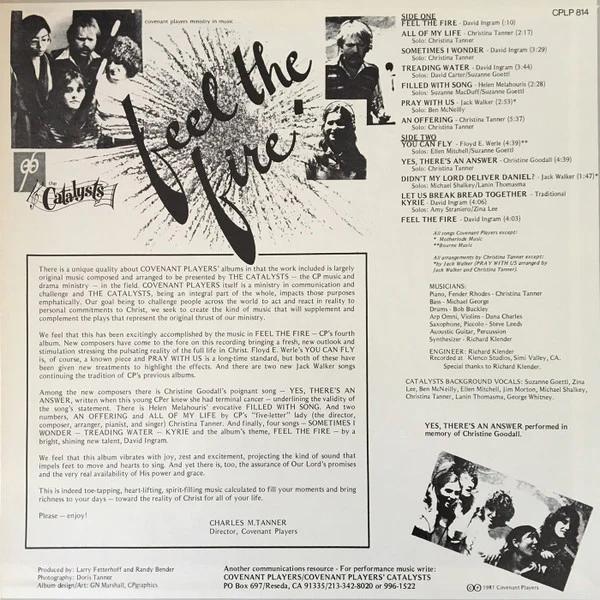 The Catalysts  - Feel The Fire (Vinyl) (VG+, NM or M-)