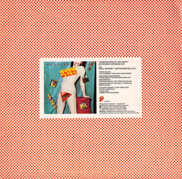 The Rolling Stones - Undercover Of The Night (Extended Version) (Vinyl) (VG+, VG+)