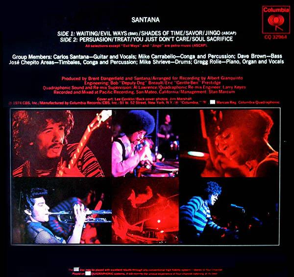 Santana - Santana (Vinyl) (VG, VG)