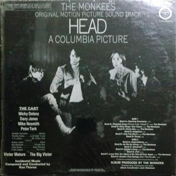 The Monkees - Head (Vinyl) (VG, VG)