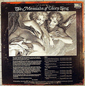 The Messiahs Of Glory - The Messiahs Of Glory Sing (Vinyl) (VG, G+)