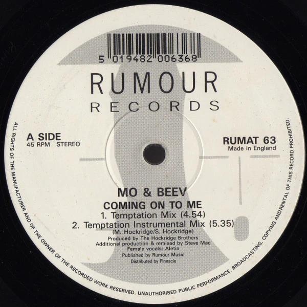 Mo & Beev - Coming On To Me (Vinyl) (VG+, Generic)