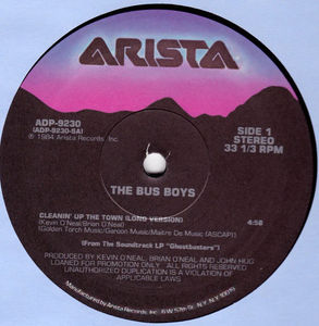 The Bus Boys - Cleanin' Up The Town (Vinyl) (VG+, VG+)