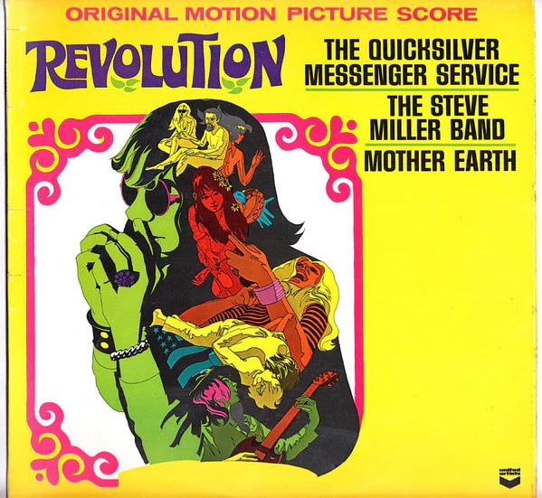 Quicksilver Messenger Service, Mother Earth , Steve Miller Band - Revolution - Original Motion Picture Score (Vinyl) (VG, VG)