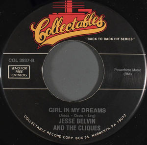 Jesse Belvin / Jesse Belvin And The Cliques - Goodnight My Love / Girl In My Dreams (Vinyl) (NM or M-, VG+)