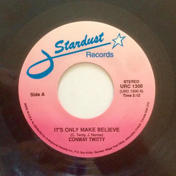 Conway Twitty - It's Only Make Believe (Vinyl) (NM or M-, Generic)