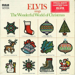 Elvis Presley - Elvis Sings The Wonderful World Of Christmas (Vinyl) (VG+, VG+)