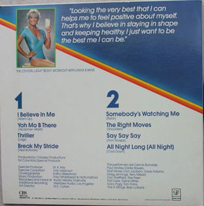 Linda Evans  - The Crystal Light Body Workout (Vinyl) (VG+, VG+)