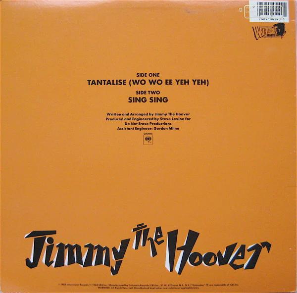 Jimmy The Hoover - Tantalise (Wo Wo Ee Yeh Yeh) (Vinyl) (NM or M-, VG)