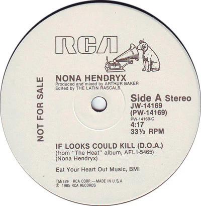 Nona Hendryx - If Looks Could Kill (D.O.A.) (Vinyl) (NM or M-, Generic)