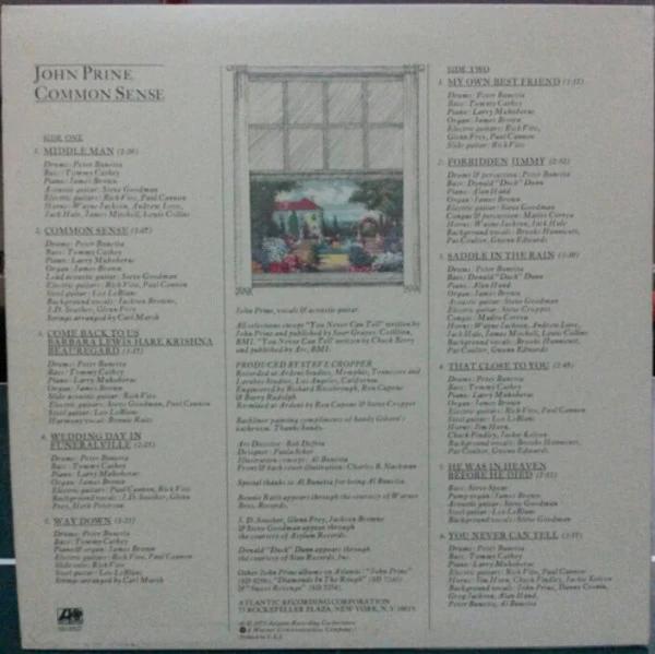 John Prine - Common Sense (Vinyl) (VG+, VG+)