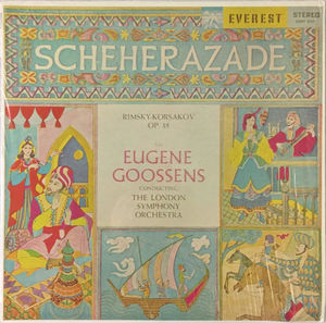 Nikolai Rimsky-Korsakov, Sir Eugene Goossens, London Symphony Orchestra - Scheherazade (Symphonic Suite After "The Thousand Nights And A Night," Op. 36) (Vinyl) (VG+, VG+)