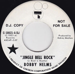 Bobby Helms - Jingle Bell Rock (Vinyl) (VG+, Generic)