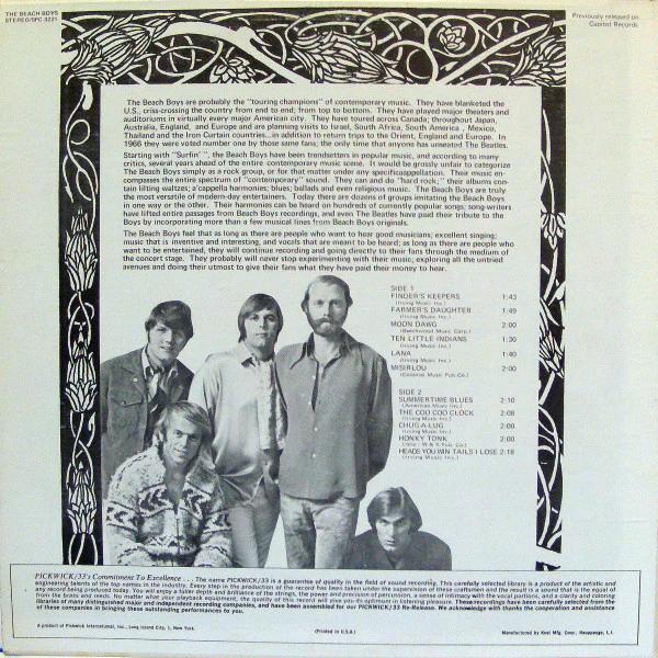 The Beach Boys - The Beach Boys (Vinyl) (VG+, VG+)