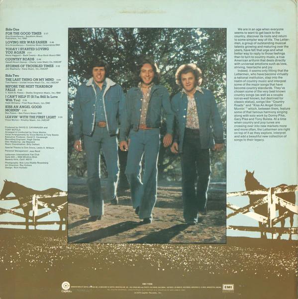 The Lettermen - Kind Of Country (Vinyl) (VG+, VG+)