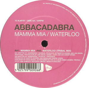 Abbacadabra - Waterloo / Mamma Mia (Vinyl) (VG+, VG)