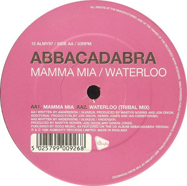 Abbacadabra - Waterloo / Mamma Mia (Vinyl) (VG+, VG)