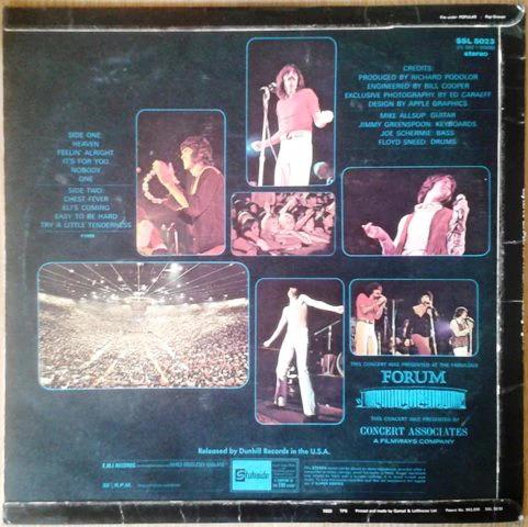 Three Dog Night - Captured Live At The Forum (Vinyl) (VG+, VG)