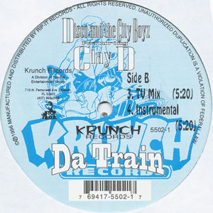 Disco & The City Boyz Featuring Beat Master Clay D. - Da Train (Vinyl) (VG+, Generic)