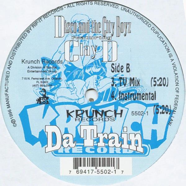 Disco & The City Boyz Featuring Beat Master Clay D. - Da Train (Vinyl) (VG+, Generic)