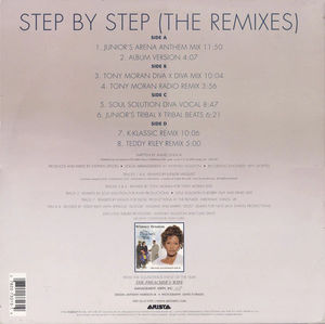 Whitney Houston - Step By Step (The Remixes) (Vinyl) (VG+, Generic)