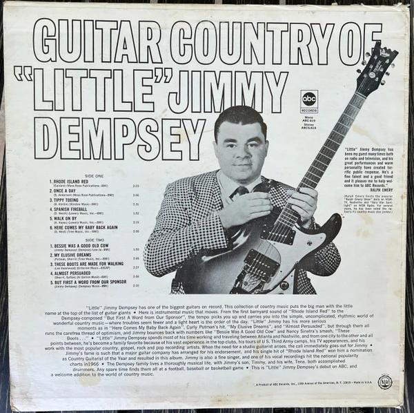 Jimmy Dempsey - Guitar Country Of Little Jimmy Dempsey (Vinyl) (G+, VG)
