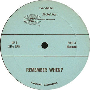 No Artist - Remember When? (Vinyl) (VG, VG)