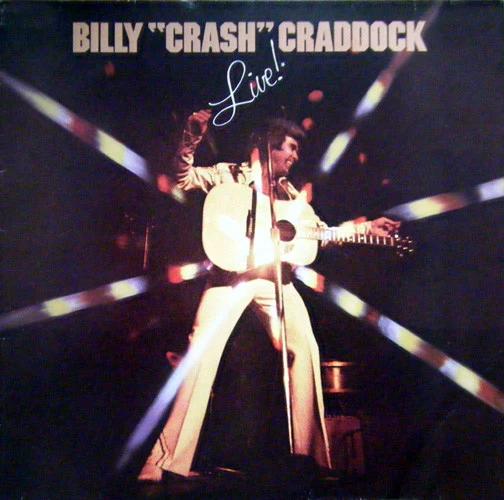 Billy 'Crash' Craddock - Live! (Vinyl) (VG+, VG+)
